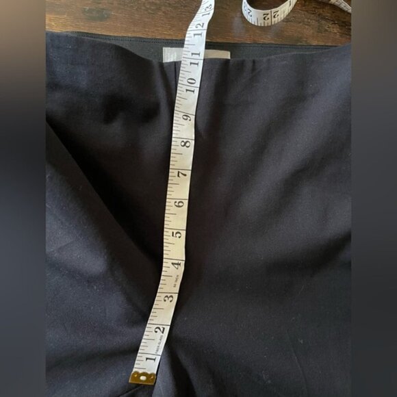 Everlane The Curvy Side-Zip Stretch Cotton Pant black size 10 - Picture 14 of 16
